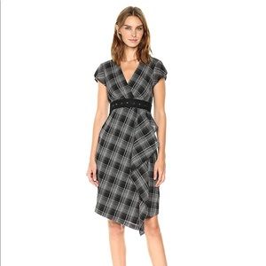 Nanette Lepore Plaid Dress size 10